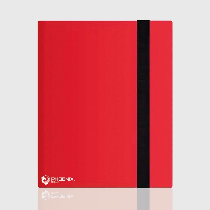 PHOENIX SHIELD Album Basic 9 Cases / 22 Pages Red