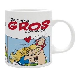ABYSTYLE ASTERIX - Tazza 320 ml: "JE T'AIME GROS COMME ÇA"