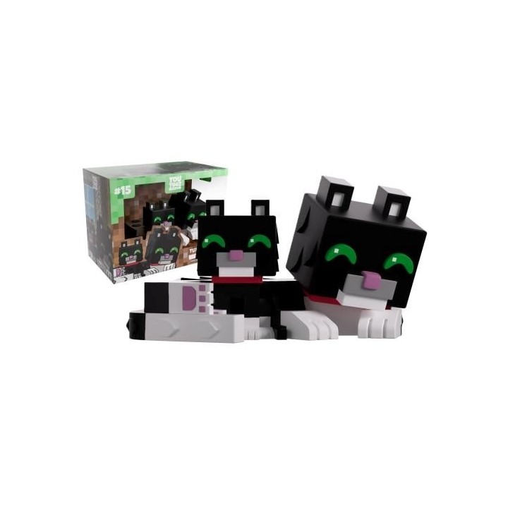 YOUTOOZ Minecraft - Tuxedo Cat 7cm
