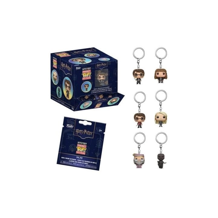 FUNKO Mystery Pocket POP: Harry Potter - Keychain 12pz