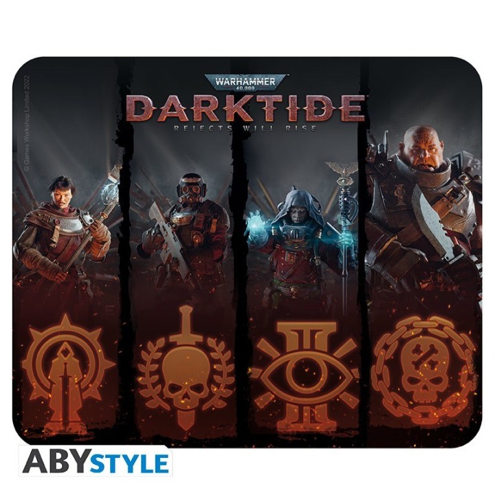 ABYSTYLE WARHAMMER 40,000 - Mousepad: "Darktide"