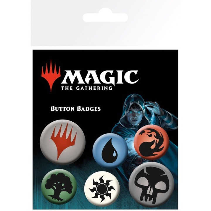 ABYSTYLE MAGIC THE GATHERING - Set 6 spille: Symbols Mana