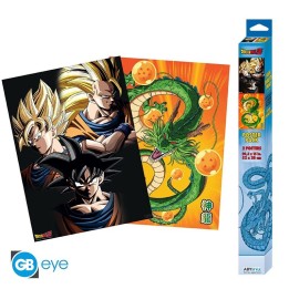 ABYSTYLE DRAGON BALL - Set 2 Poster: "Goku & Shenron" (52x38)