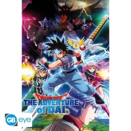 ABYSTYLE DRAGON QUEST - Poster grande: "Dai vs Dark Army" (91.5x61)