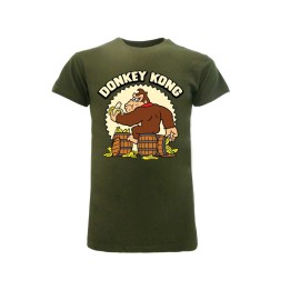 T-Shirt Nintendo Donkey Kong M verde