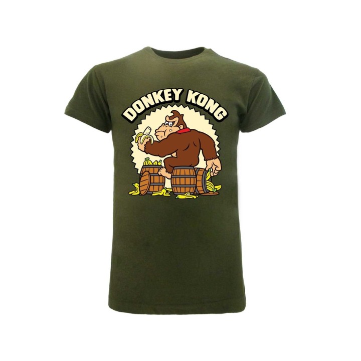 T-Shirt Nintendo Donkey Kong M verde