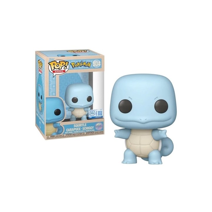 FUNKO POP Pokemon - 504 Squirtle (Soft Color) (Exclusive) 9 cm
