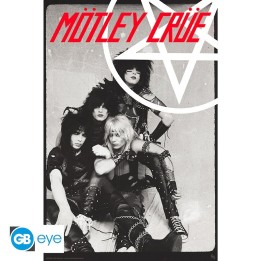 ABYSTYLE MOTLEY CRUE - Poster grande: "Pentangle" (91.5x61)