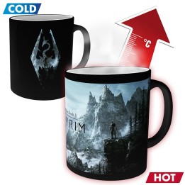 ABYSTYLE SKYRIM - Tazza termosensibile 320 ml: "Dragon Symbol"