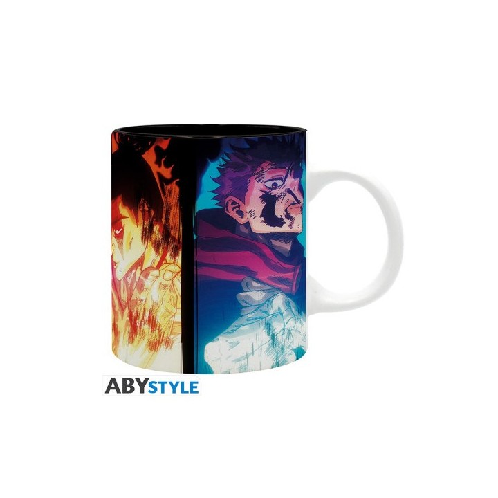 ABYSTYLE JUJUTSU KAISEN - Tazza 320ml: "Yuji & Aoi vs Mahito"