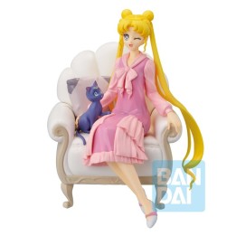 BANPRESTO 63682 - Ichibansho Figure Usagi & Luna - Antique Style -