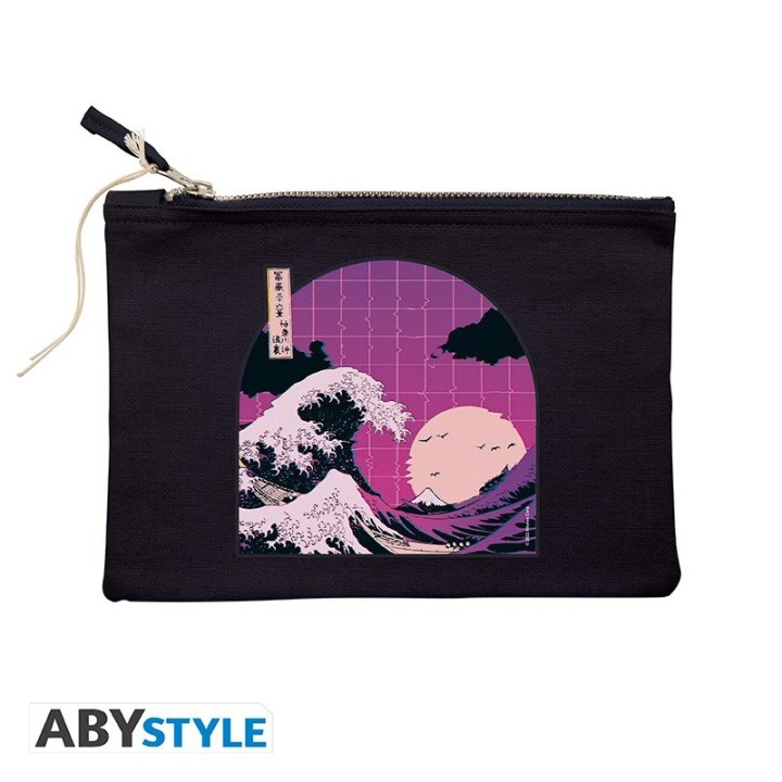 ABYSTYLE HOKUSAI - Astuccio cosmetici: "Great Wave Vapour"