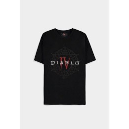DIFUZED Diablo 4 - T-shirt Pentagram Logo L