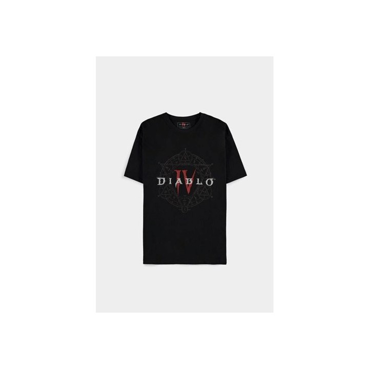 DIFUZED Diablo 4 - T-shirt Pentagram Logo L