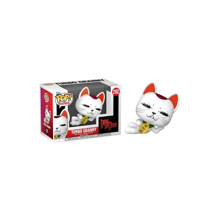 FUNKO POP Animation DANDADAN N° 2102 - Turbo Granny Cat 9cm