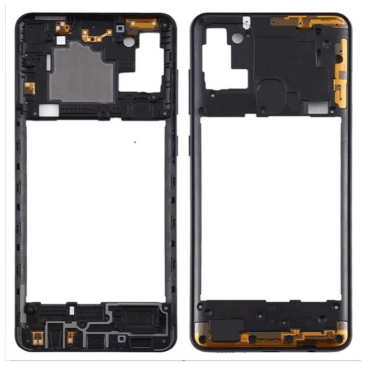 COVER CENTRALE B PER SAMSUNG GALAXY A21s A217F NERO