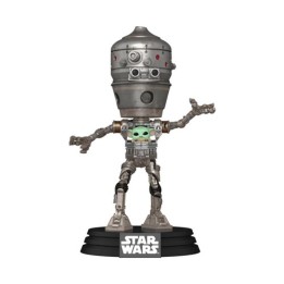 Funko Pop! Deluxe: Star Wars: The Mandalorian S10 - Grogu (IG-12) Vinyl Figure