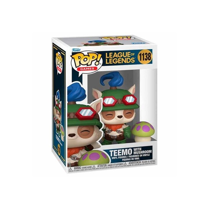 FUNKO POP&Buddy: League of Legends- Teemo w/Shroom 9 cm