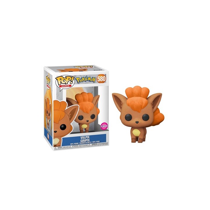 FUNKO POP Games: Pokemon - 580 Vulpix (Flocked) (Exclusive) 9cm