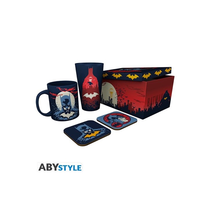 ABYSTYLE DC COMICS - Set Bicchiere XXL + Tazza + 2 Sottobicchieri: "G.