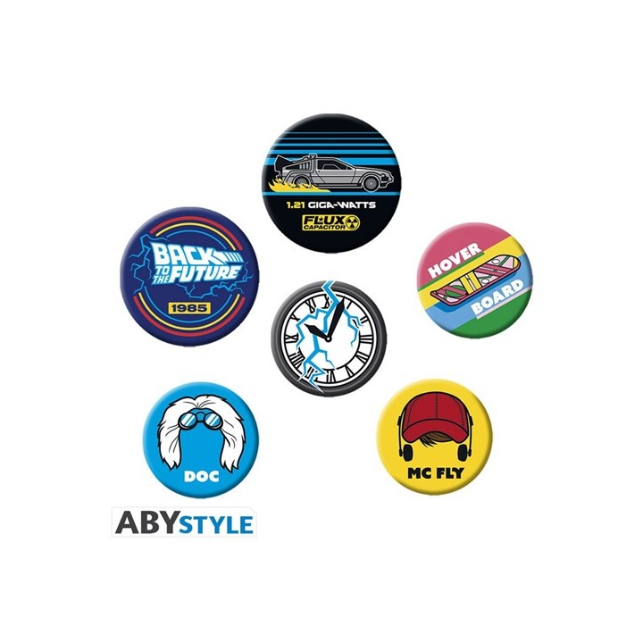 ABYSTYLE BACK TO THE FUTURE - Set di Spille: "Symbols"