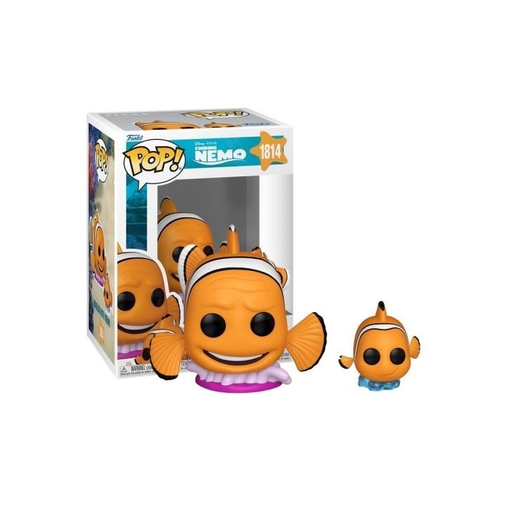 FUNKO POP Disney: Finding Nemo - 1814 Marlin with Nemo 9cm