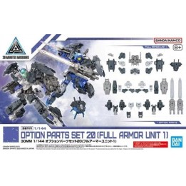 BANDAI 30MM 1/144 OPTION PARTS SET 20 (FULL ARMOR UNIT 1)