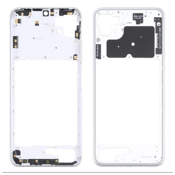 COVER CENTRALE B PER SAMSUNG GALAXY A22 5G A226B BIANCO ORIGINALE