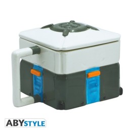 ABYSTYLE OVERWATCH LOOTBOX TAZZA 3D