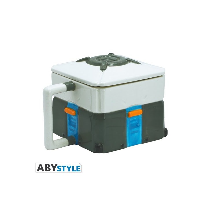 ABYSTYLE OVERWATCH LOOTBOX TAZZA 3D