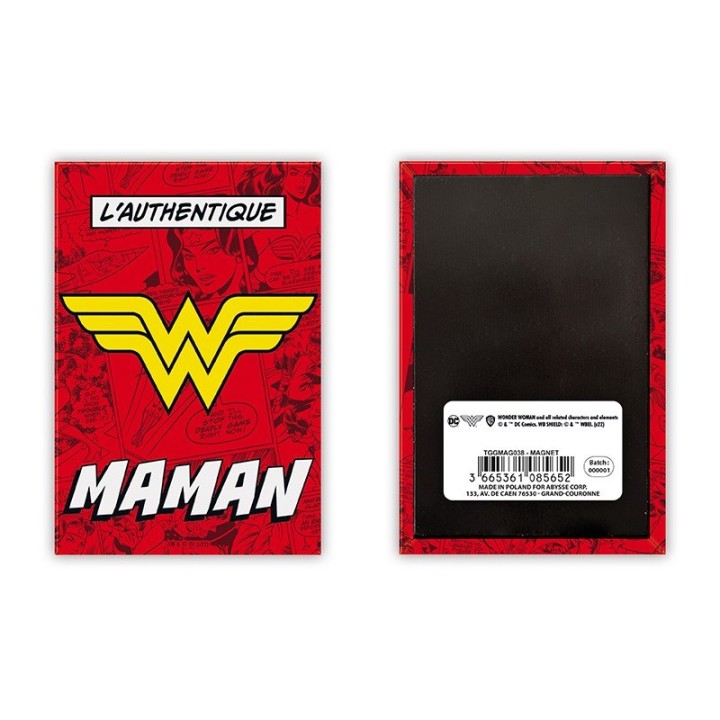 ABYSTYLE Wonder Woman - Calamita : L'AUTHENTIQUE "WONDER" MAMAN