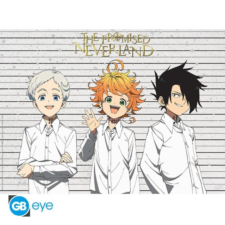 ABYSTYLE THE PROMISED NEVERLAND - Poster 52x38 : " Mug shots"