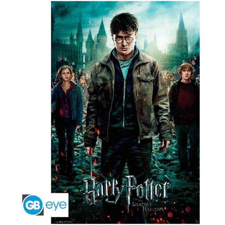 ABYSTYLE HARRY POTTER - Poster grande: "Deathly Hallows" (91.5x61)*