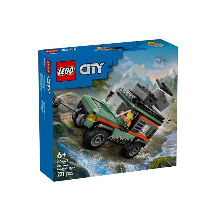 LEGO 60447 CITY - Fuoristrada di montagna 4x4