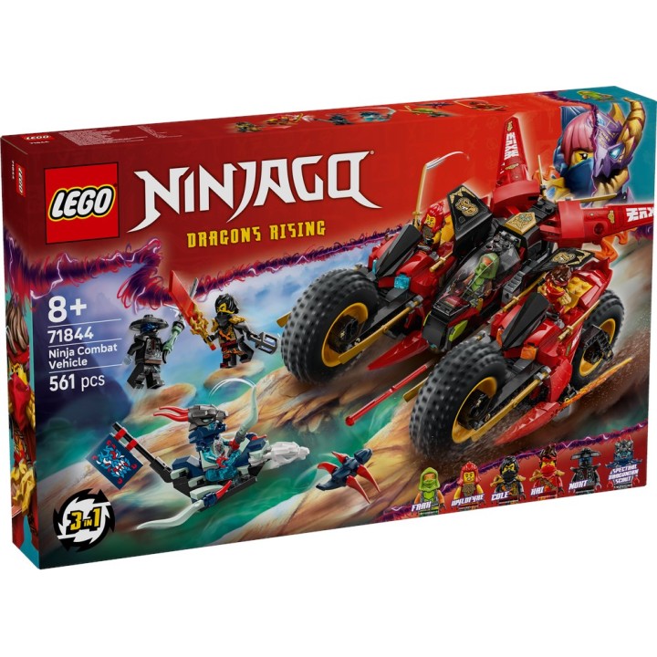 LEGO 71844 Veicolo da combattimento Ninja