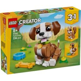 LEGO 31382 CREATOR - Adorabili animali: cagnolino giocoso