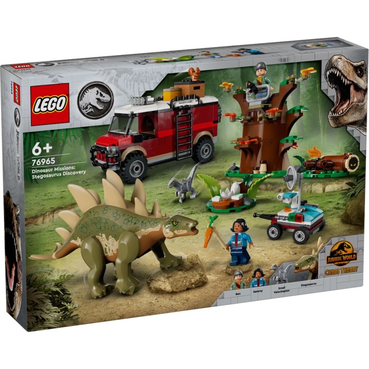 LEGO 76965 Missione dinosauro: scoperta dello stegosauro