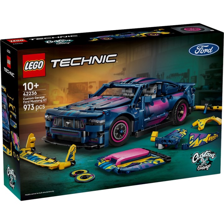 LEGO 42236 TECHNIC - Auto Ford Mustang GT Custom Garage
