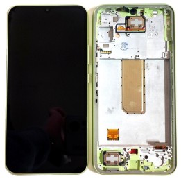 TOUCHSCREEN + DISPLAY LCD DISPLAY COMPLETO + FRAME PER SAMSUNG GALAXY.