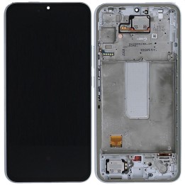 TOUCHSCREEN + DISPLAY LCD DISPLAY COMPLETO + FRAME PER SAMSUNG GALAXY.