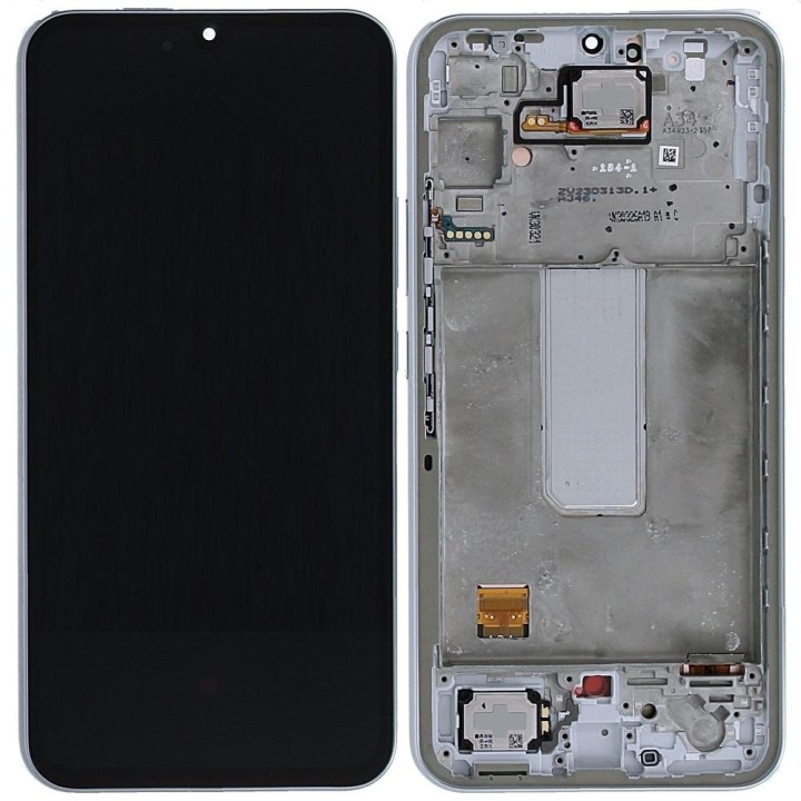 TOUCHSCREEN + DISPLAY LCD DISPLAY COMPLETO + FRAME PER SAMSUNG GALAXY.