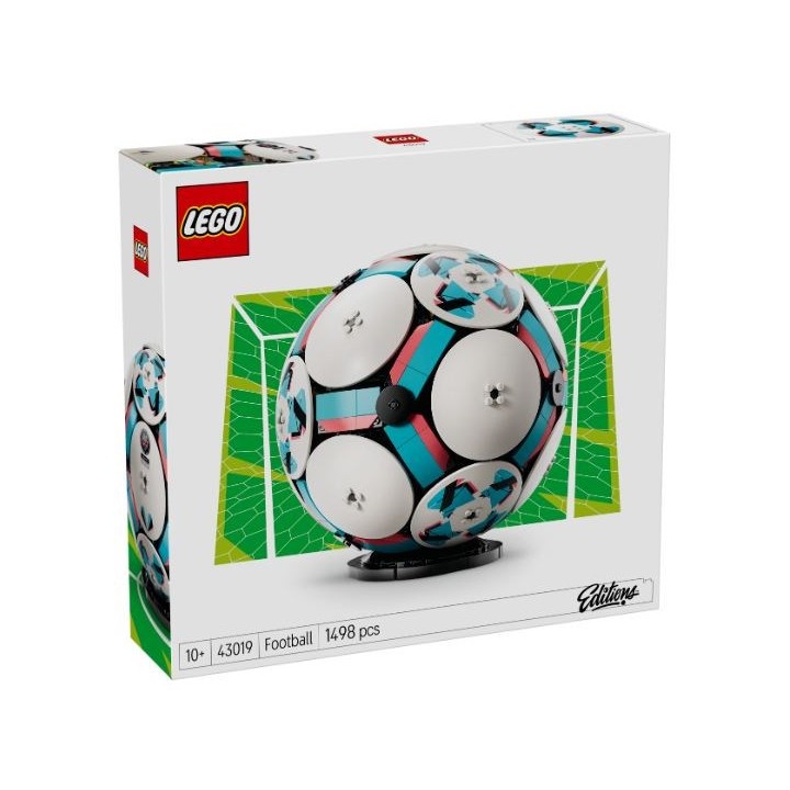 LEGO 43019 EDITIONS FOOTBALL - Pallone da calcio
