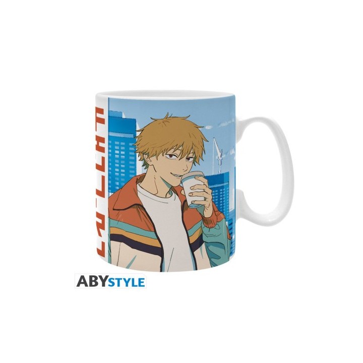 ABYSTYLE CHAINSAW MAN - Tazza 460ml: "Denji & Pochita"