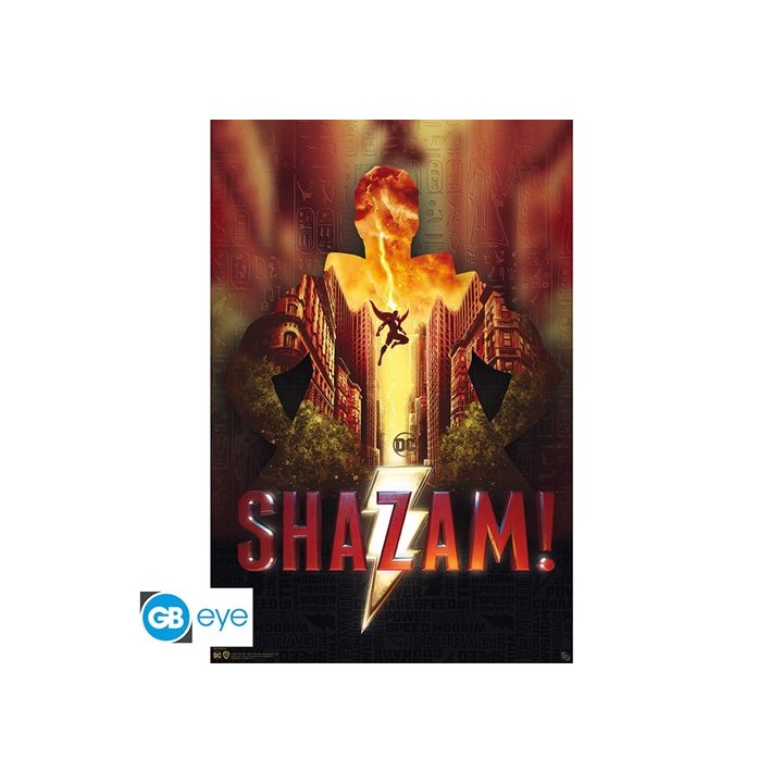 ABYSTYLE DC COMICS - Poster grande: "Shazam Fury of the Gods" (91.5x6.