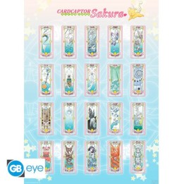 ABYSTYLE CARDCAPTOR SAKURA - POSTER " Carte " (52 x 38Cm)