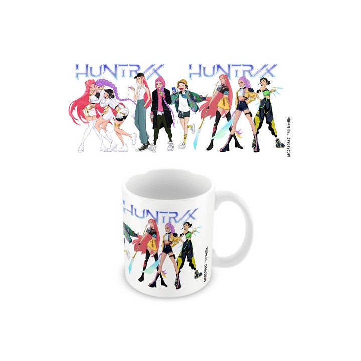 PYRAMID K-POP DEMON HUNTERS (HUNTRIX) WHITE MUG