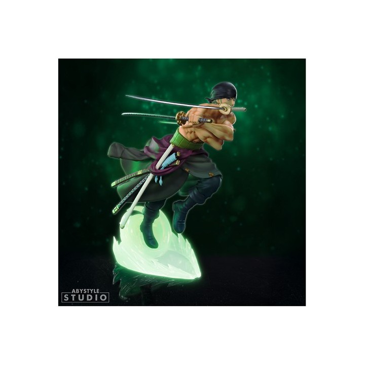ABYSTYLE ONE PIECE - Figurine "Zoro" Glow in the Dark