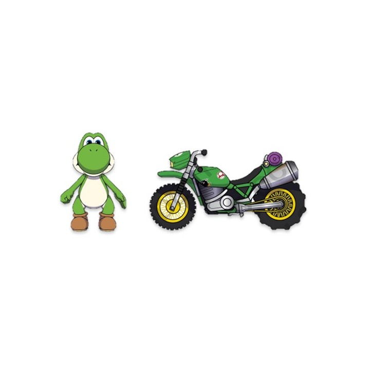 JAKKS PACIFIC Super Mario Galaxy Assortimento di veicoli con personag.