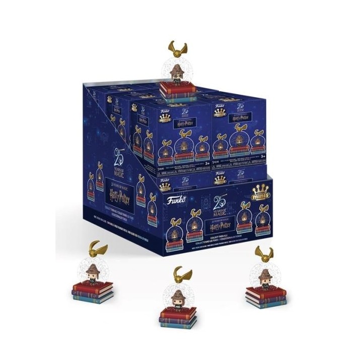 FUNKO Mystery POP: Harry Potter 25th - Mini Snow Globels 12pz