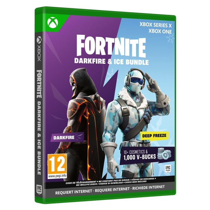Fortnite Bundle Fuoco Oscuro e Ghiaccio (Codice di Attivazione)